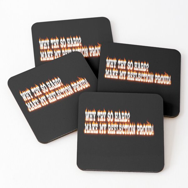 Item preview, Why Try So Hard Burning - Passion designed and sold by MaitahArt.