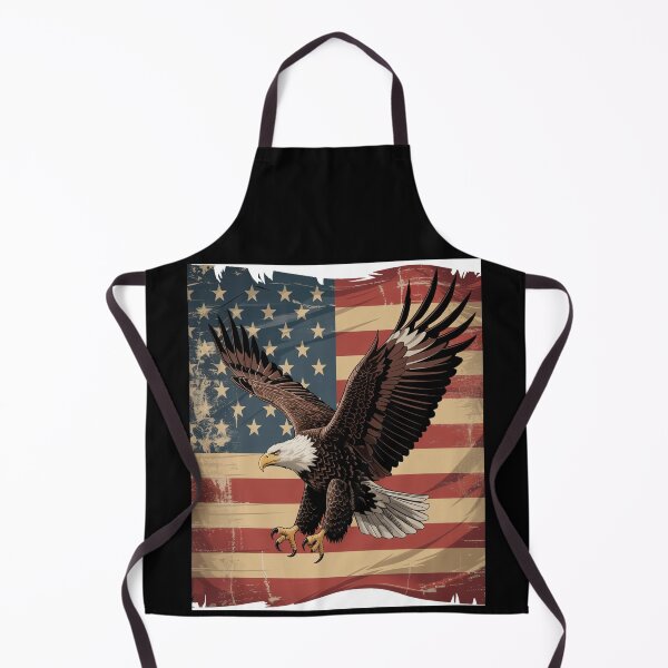 Item preview, US Flag America Eagle Land of the Free designed and sold by NicolaMail.