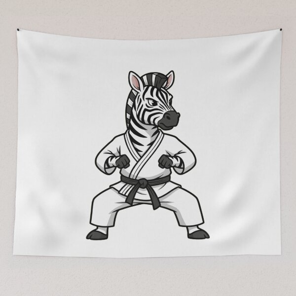 Item preview, Zebra Karate Master Martial Arts Black Belt designed and sold by k3rstman1.