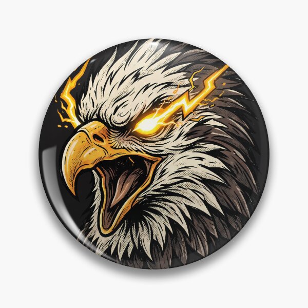 Item preview, Electric Eagle Strike designed and sold by AwesomeBeyondLimits.
