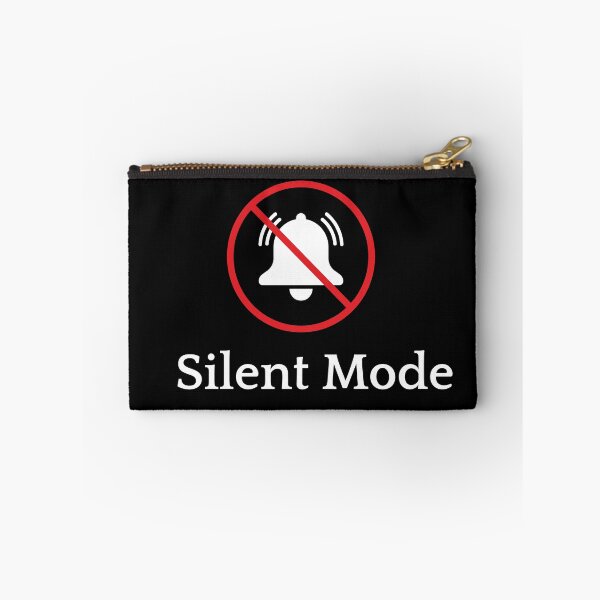 Item preview, Silent Mode | Introvert Aesthetic | Minimal Quiet Life Design designed and sold by NeonGrain.
