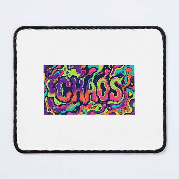 Item preview, Chaos Distorted Liquid Typography Melting Font designed and sold by SRXTees.