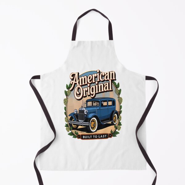 Item preview, Model A blue Vintage American Classic Car designed and sold by HyphThonia.
