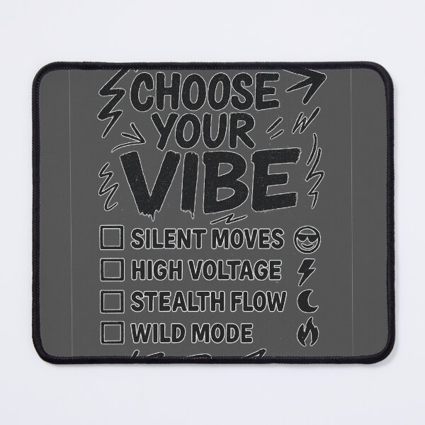 Item preview, CHOOSE YOUR VIBE designed and sold by KingzWorld.