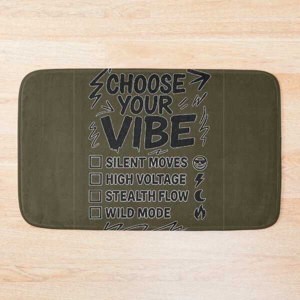 Item preview, CHOOSE YOUR VIBE designed and sold by KingzWorld.