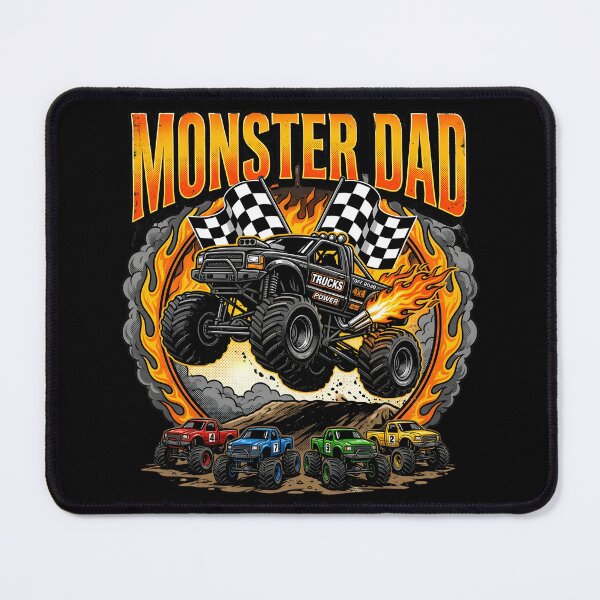 Item preview, Racing Off Road Fathers Day Monster Truck Dad designed and sold by OlakunleOloroz.