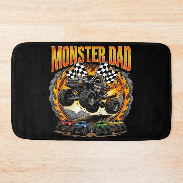 Item preview, Racing Off Road Fathers Day Monster Truck Dad designed and sold by OlakunleOloroz.