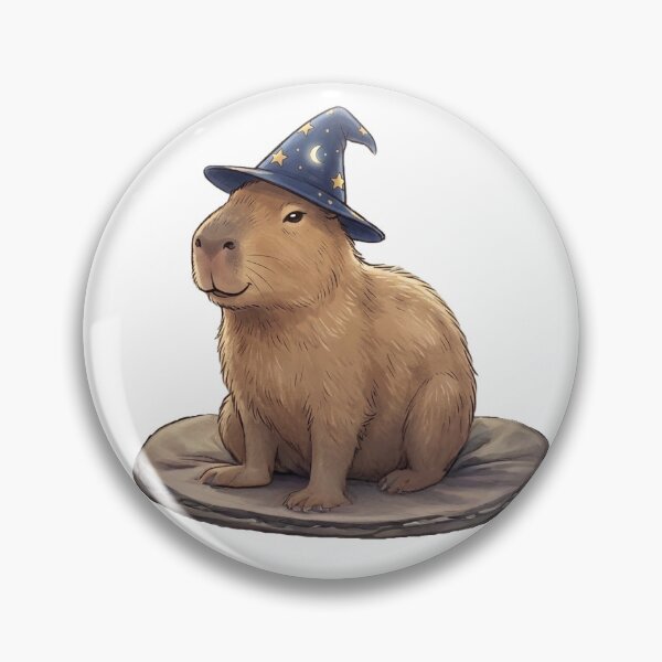 Item preview, Yer a Wizard Cappy Funny Capybara Wizard Hat designed and sold by SRXTees.