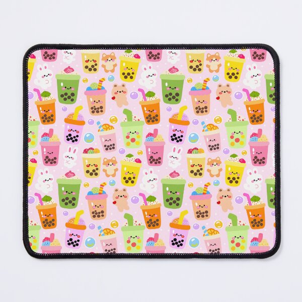 Item preview, Bubble Tea Skyland Seamless Pattern designed and sold by KJackArtwork.