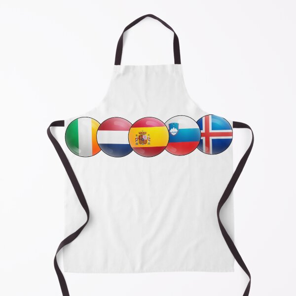 Item preview, Eurovision Boycotting Countries IRE ICE NED SLO ESP designed and sold by EurovisionTom.