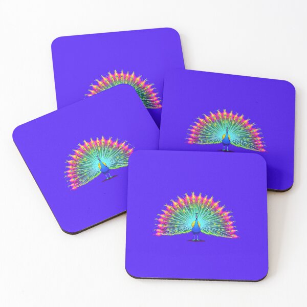 Item preview, Neon Peacock  designed and sold by OMNIPOTENTNECRO.