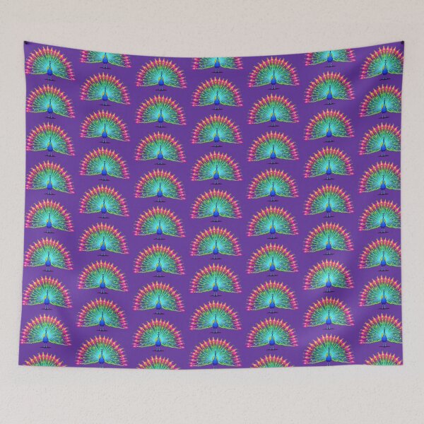 Item preview, Neon Peacock  designed and sold by OMNIPOTENTNECRO.