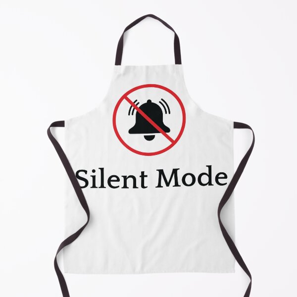 Item preview, Silent Mode | Introvert Minimal Aesthetic | Quiet Life (Light Version) designed and sold by NeonGrain.