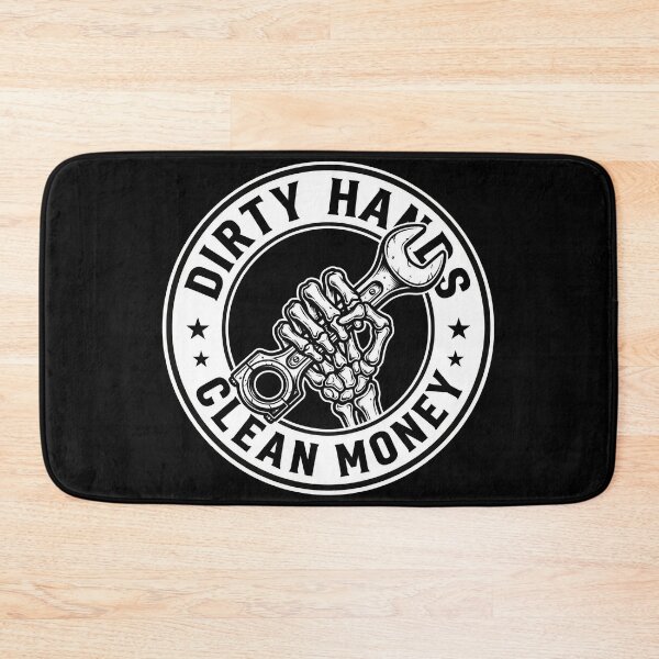 Item preview, Retro Mechanic Dirty Hands Clean Car Money Mens Fathers Day designed and sold by OlakunleOloroz.