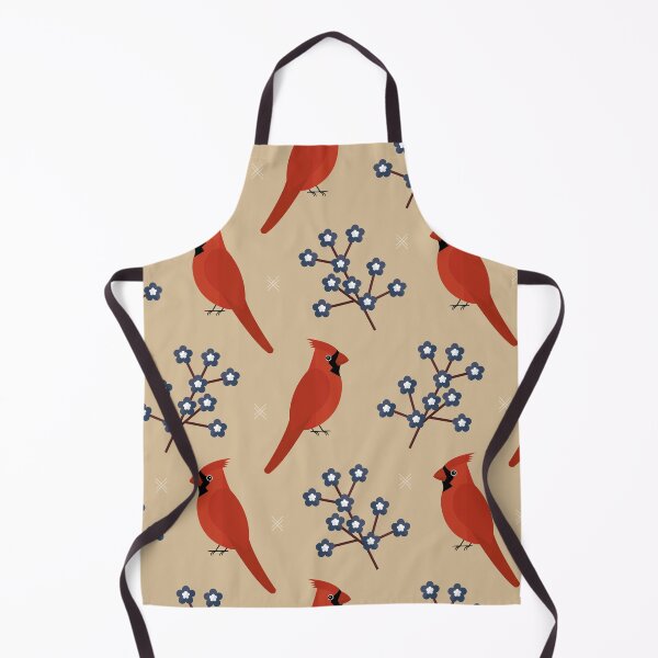 Item preview, Red cardinals on brown designed and sold by reneesillus.