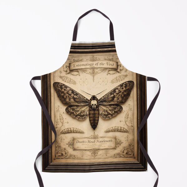 Item preview, Entomology of the Void: Death's Head Hawkmoth Specimen designed and sold by Studio77-Gothic.