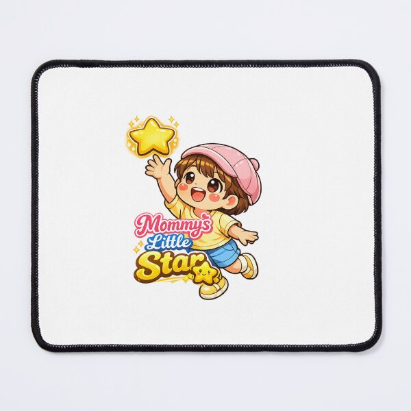 Item preview, Mommy’s Little Star - Cute Kawaii Child Reaching for Glowing Star designed and sold by MKreative Studio.