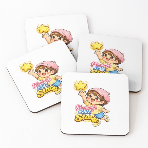 Item preview, Mommy’s Little Star - Cute Kawaii Child Reaching for Glowing Star designed and sold by MKreative Studio.