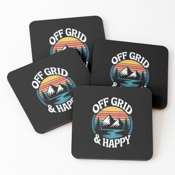Item preview, OFF GRID AND HAPPY MOUNTAINS TREES LANDSCAPE designed and sold by orlodrake.
