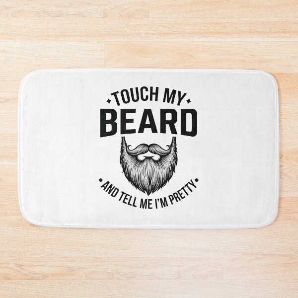 Item preview, Touch My Beard and Tell Me I´m Pretty - Funny Beard designed and sold by OlakunleOloroz.