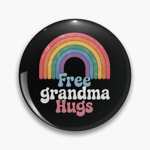 Item preview, Free Grandma Hugs Pride Month LGBTQ Grandmother LGBT Ally Protect Trans Rainbow Pride designed and sold by IdunayaStore.