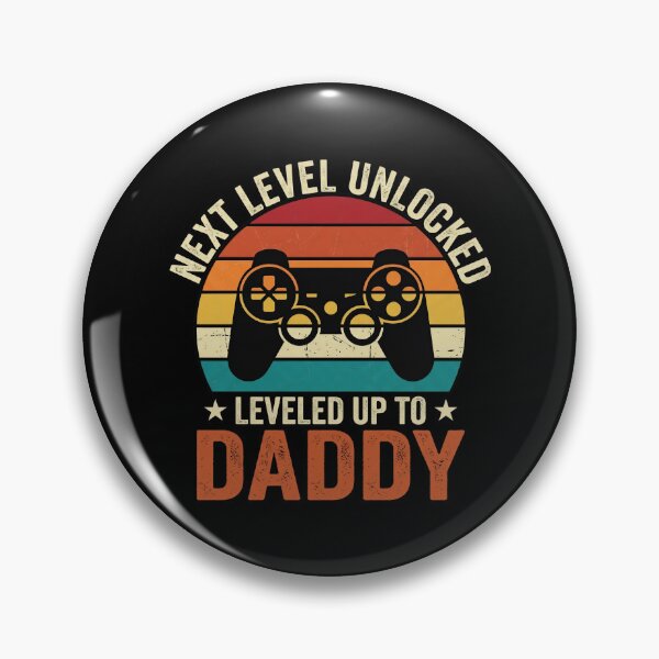 Item preview, Unlocked Leveled Up to Daddy for Men Women Fathers Day designed and sold by OlakunleOloroz.