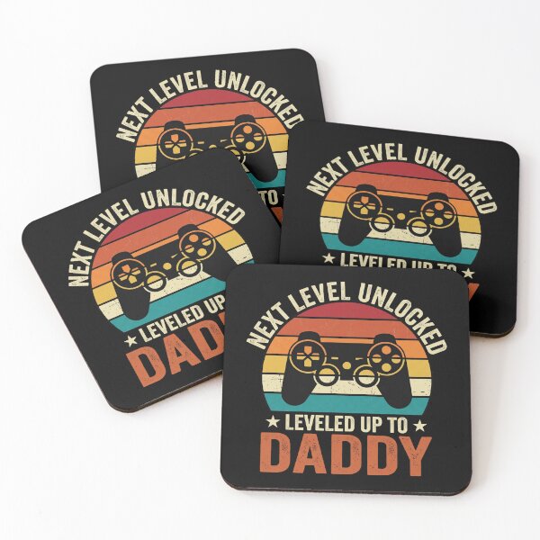Item preview, Unlocked Leveled Up to Daddy for Men Women Fathers Day designed and sold by OlakunleOloroz.