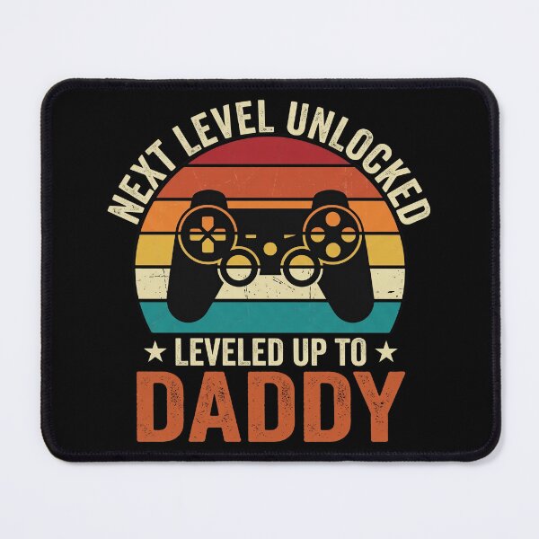 Item preview, Unlocked Leveled Up to Daddy for Men Women Fathers Day designed and sold by OlakunleOloroz.