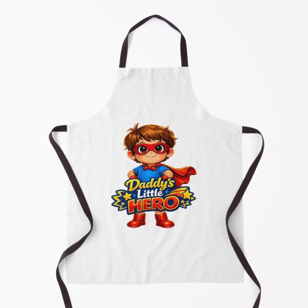 Item preview, Daddy’s Little Hero - Cute Superhero Kid Sticker designed and sold by MKreative Studio.