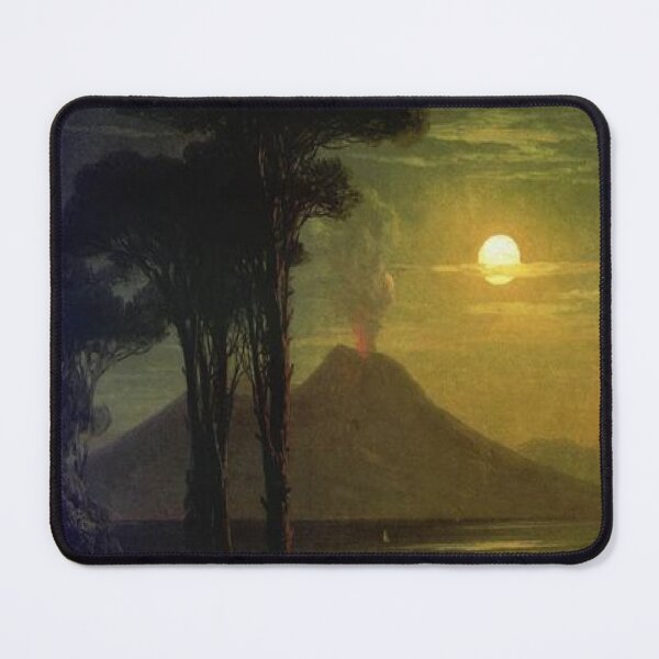 Item preview, The Bay of Naples at moonlight night. Vesuvius designed and sold by SharonTheFirst.