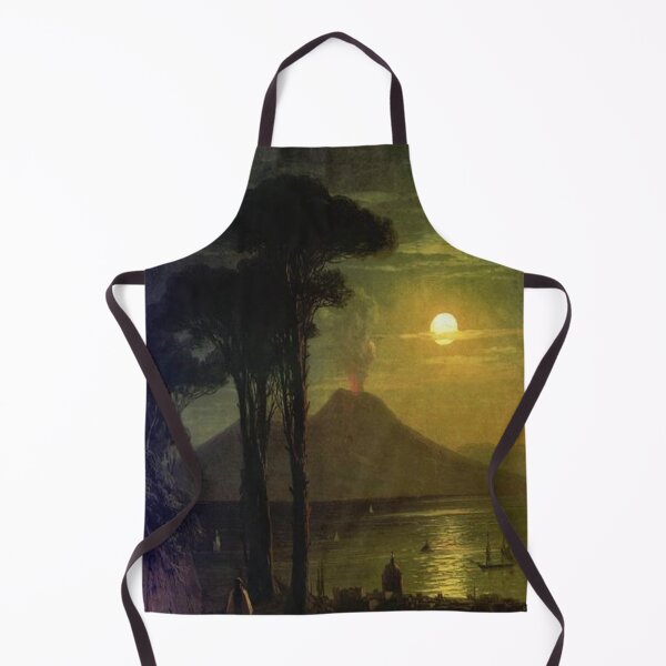 Item preview, The Bay of Naples at moonlight night. Vesuvius designed and sold by SharonTheFirst.