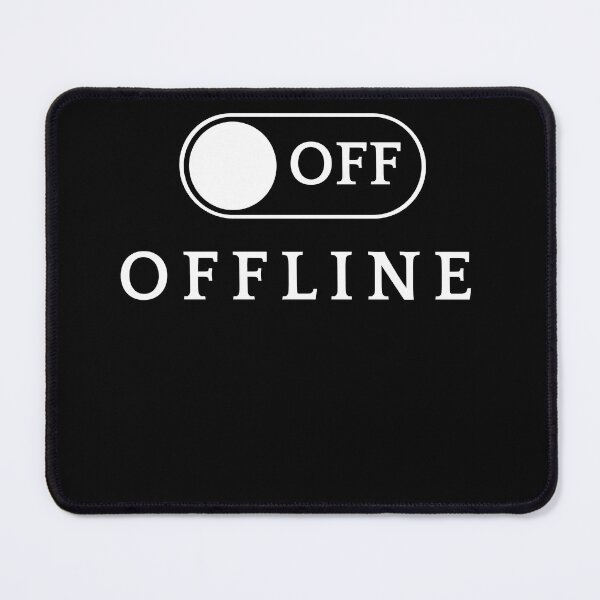 Item preview, Offline | No Connection | Introvert Minimal Aesthetic Design designed and sold by NeonGrain.