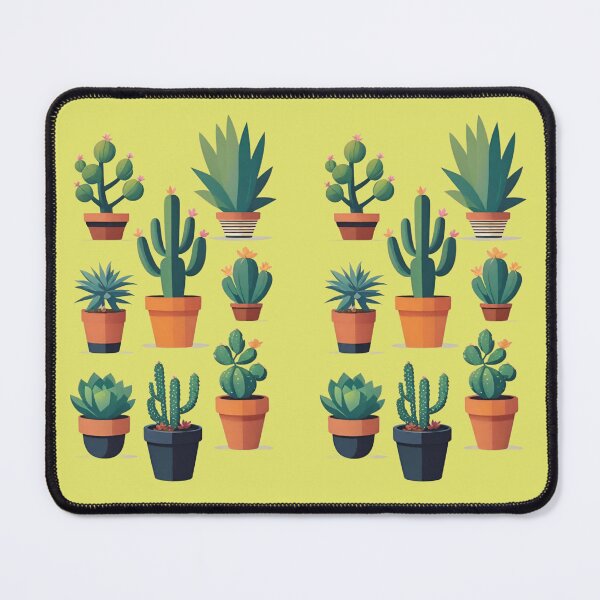 Item preview, Cute Potted Cactus and Succulent Collection Pattern designed and sold by AlxVel.