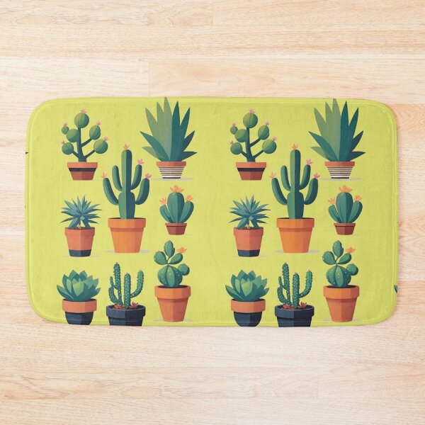 Item preview, Cute Potted Cactus and Succulent Collection Pattern designed and sold by AlxVel.