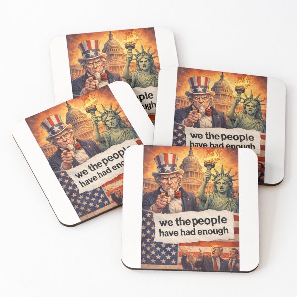 Item preview, We The People Have Had Enough Bold Protest Patriotic Statement designed and sold by Places On Earth.