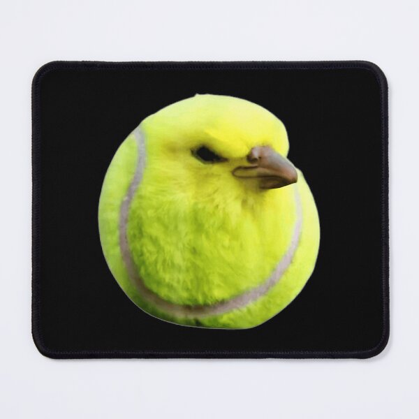 Item preview, Cute Budgie Tennis Ball Funny Bird Meme designed and sold by WayTBeenkenArt.