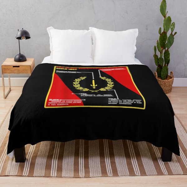 Item preview, Black American Heritage History Month Symbolic Flag Meaning designed and sold by Ivanbrockhouse.