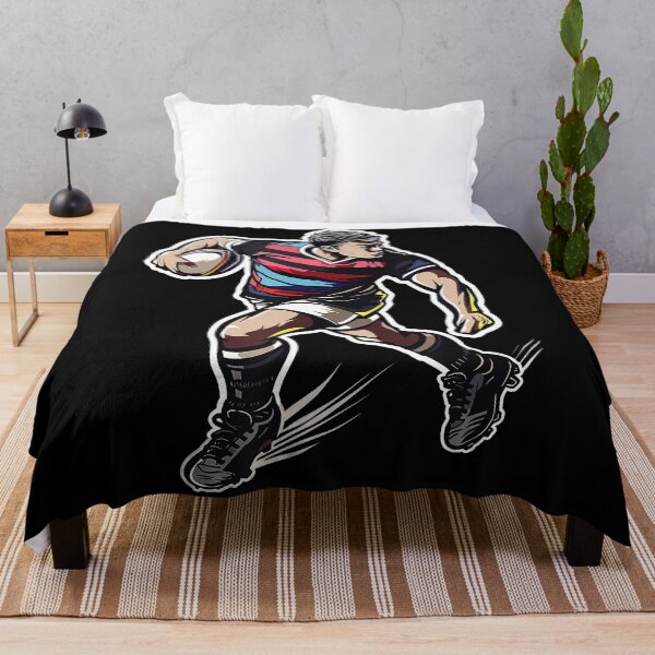 Item preview, Rugby Player Running With Ball Vintage Sports  designed and sold by GabrieSketcham.