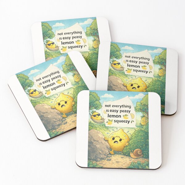 Item preview, Not Everything Is Easy Peasy Lemon Squeezy Funny Cute Struggle designed and sold by Places On Earth.