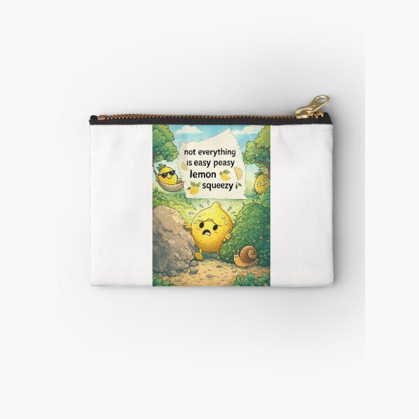 Item preview, Not Everything Is Easy Peasy Lemon Squeezy Funny Cute Struggle designed and sold by Places On Earth.