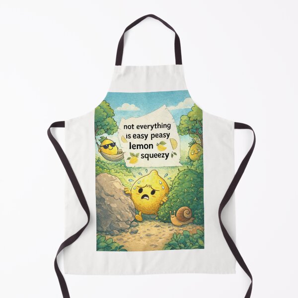 Item preview, Not Everything Is Easy Peasy Lemon Squeezy Funny Cute Struggle designed and sold by Places On Earth.