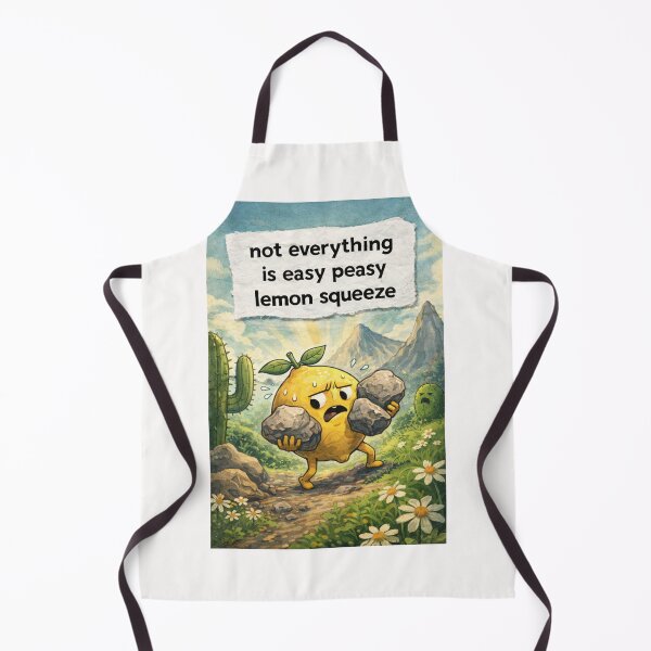 Item preview, Not Everything Is Easy Peasy Lemon Squeeze Funny Hard Work Theme designed and sold by Places On Earth.