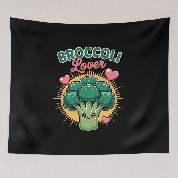 Item preview, I Just Love Broccoli Vegetables Stem Broccoli designed and sold by IdunayaStore.