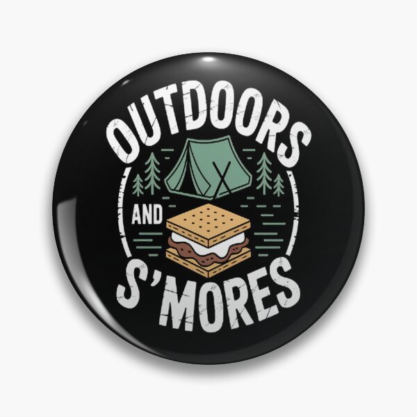 Item preview, Outdoors & S'mores Campfire Camping designed and sold by orlodrake.