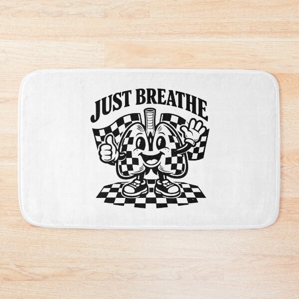 Item preview, Just Breathe Respiratory Therapist Cute Lung Medical Positive Design designed and sold by ClinicalHubs.