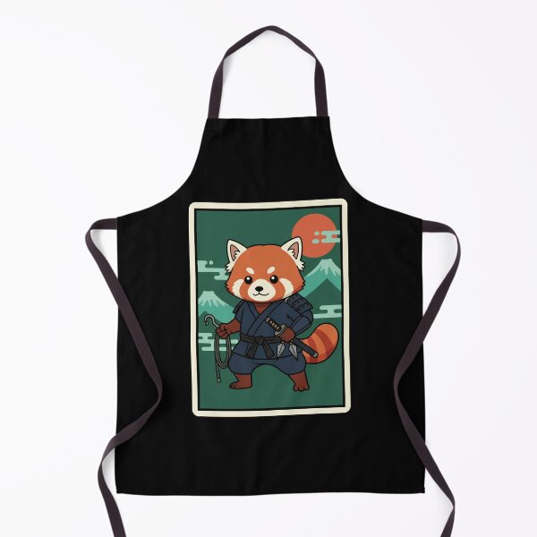 Item preview, Samurai Red Panda Japanese Warrior Cute Animal designed and sold by JordynLadukeg65.