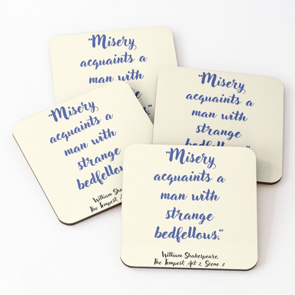 Item preview, Wicked Shakespeare Quote from The Tempest designed and sold by CharlottePlaceArt.