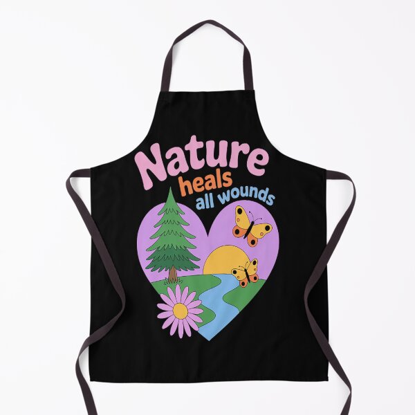 Item preview, Nature Heals All Wounds Inspirational Outdoor Hiking Quote designed and sold by orlodrake.