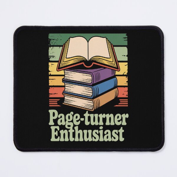 Item preview, Page Turner Enthusiast Books Bibliophile Bookworm designed and sold by orlodrake.