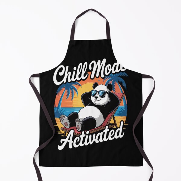 Item preview, Panda Wearing Sunglass Chill Mode Activated, Summer designed and sold by orlodrake.